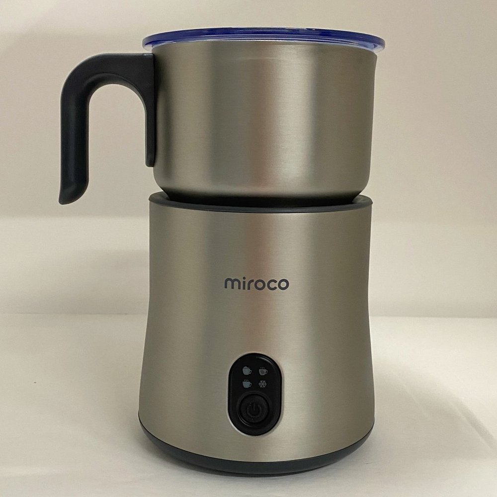 Miroco MI-MF005 Stainless Steel 16.9oz Automatic Milk Frother & Warmer